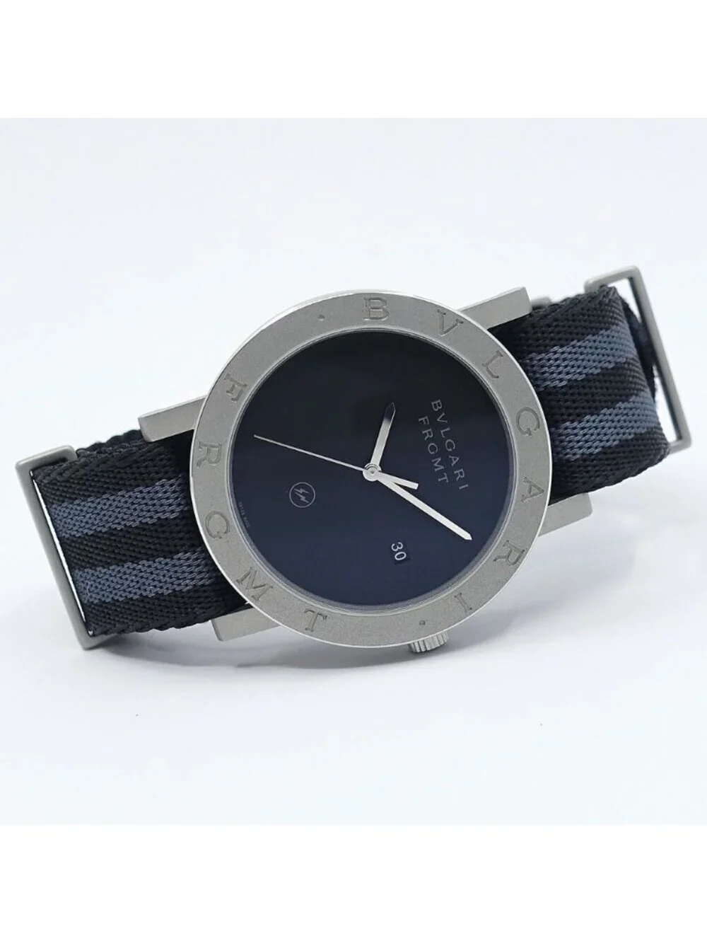 Bvlgari Watch Fragment 250 Pieces Black Support Fabric SS Automatic Winding